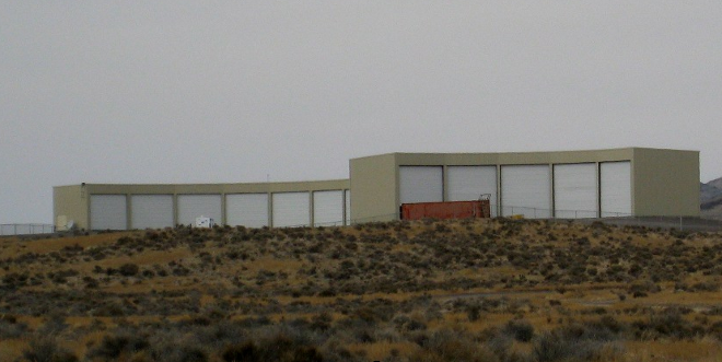 The TALE building at the Telescope Array in Delta, Utah